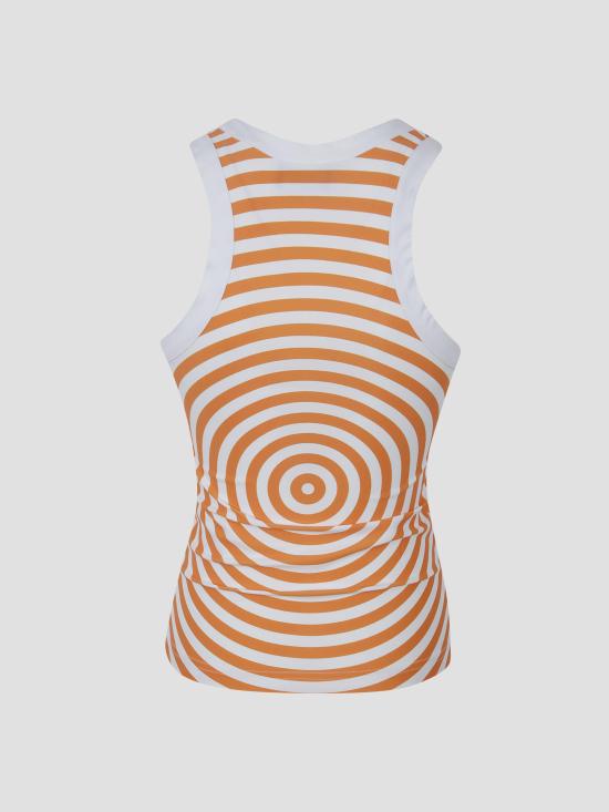 26SS 장 폴 고티에 셔츠 2602WTO477J046P 0115 WHITE ORANGE - JEAN PAUL GAULTIER