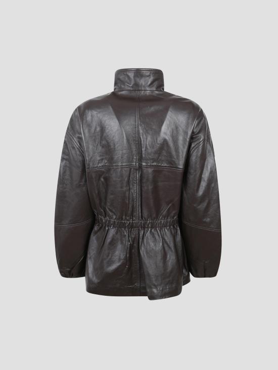 26SS 더프랭키샵 자켓 JAFS21487287 DARK PLUM - THE FRANKIE SHOP