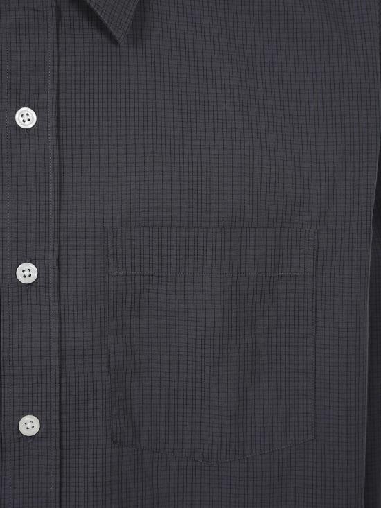 26SS MFPEN HERREEVKIPERING 셔츠 M126009 MSH MCR MUSHROOM MICRO CHECK POPLIN - OTHER BRANDS