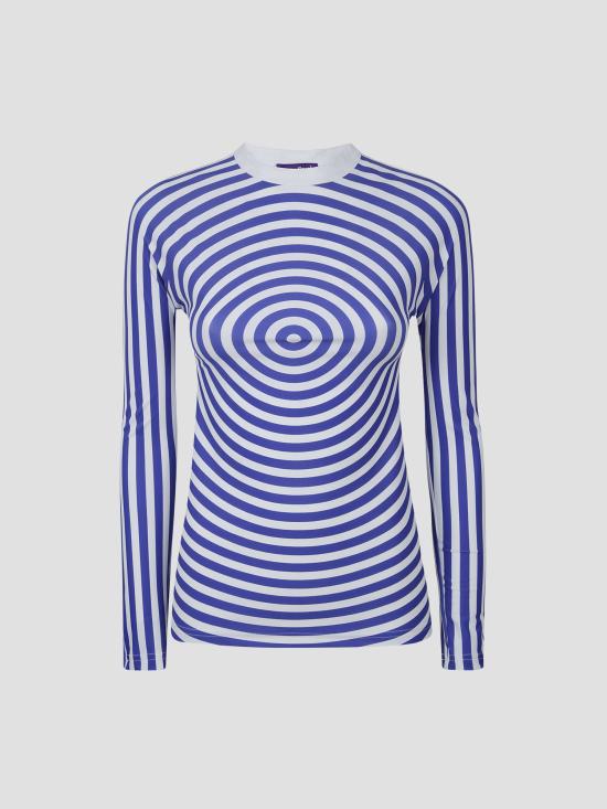 26SS 장 폴 고티에 셔츠 2602WTO476J046P 0159 WHITE NAVY