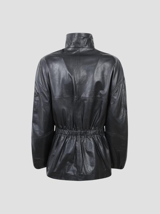 26SS 더프랭키샵 가죽 자켓 JAFS21487100 BLACK - THE FRANKIE SHOP