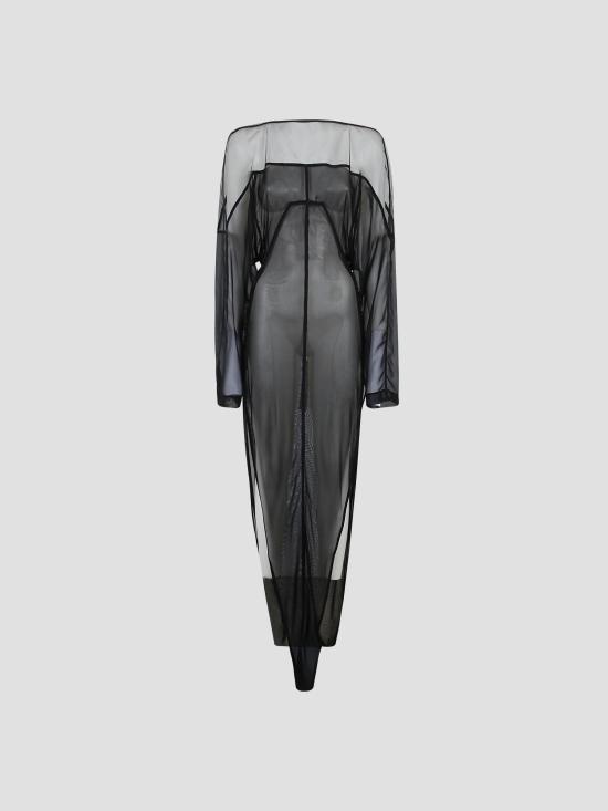 26SS 릭 오웬스 원피스 RP01F6551TUSSTU 09 BLACK