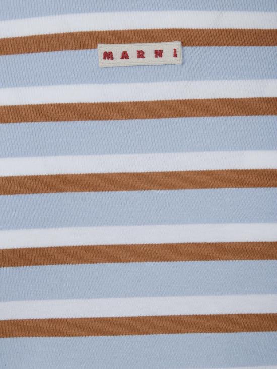 26SS 마르니 반팔 티셔츠 THJE0390MXUTC639 STB21 LIGHT BLUE - MARNI