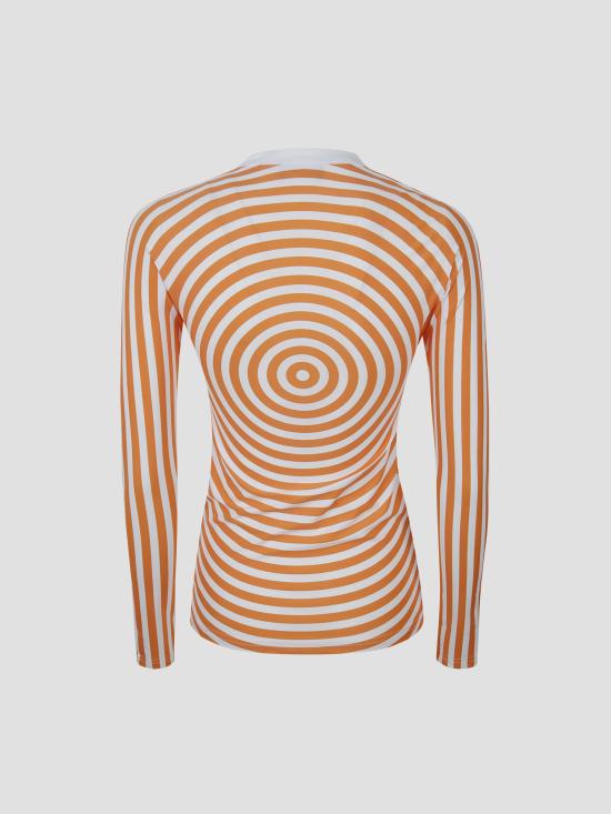 26SS 장 폴 고티에 셔츠 2602WTO476J046P 0115 WHITE ORANGE - JEAN PAUL GAULTIER