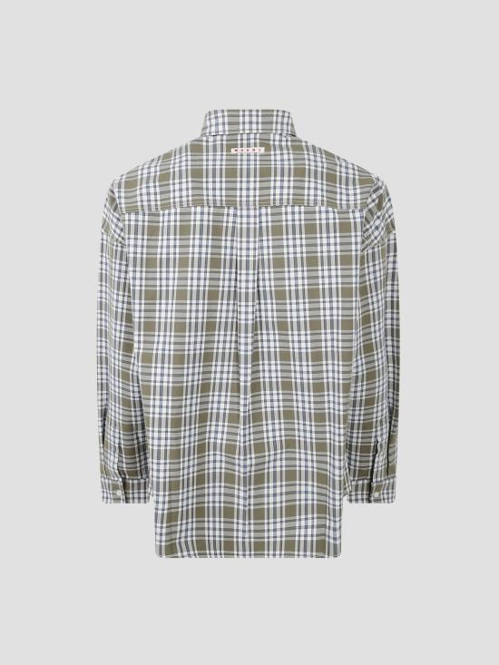 26SS 마르니 셔츠 CUMU0375A0UTC572 CHV36 WOODRUFF - MARNI