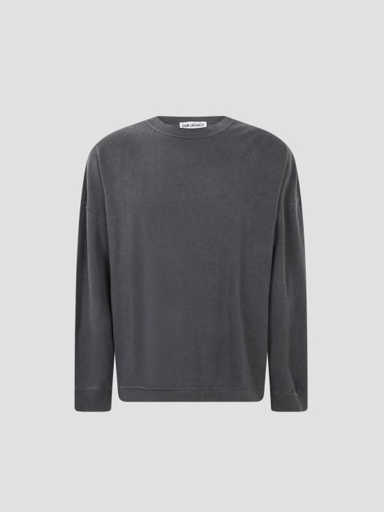 26SS 아워레가시 긴팔 티셔츠 M2266SW WSBLK RGLB WASHED BLACK ROGUE LOOPBACK