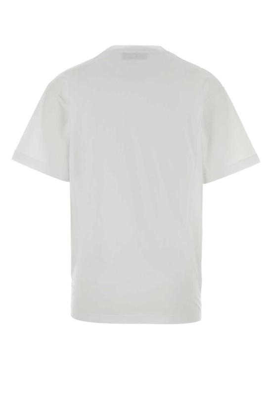 26SS 구찌 프린트 디테일 코튼 저지 티셔츠 837959XJHQ3 9066 White - GUCCI