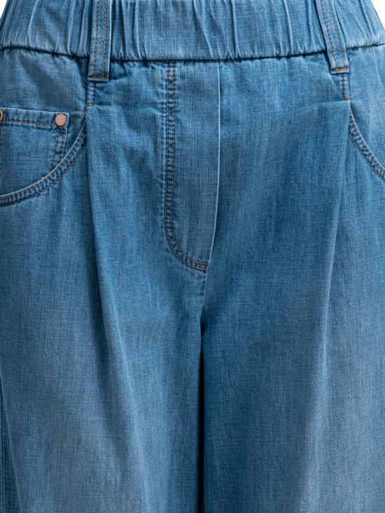 26SS 브루넬로 쿠치넬리 데님 팬츠 MH192P5566C8324 Light blue - BRUNELLO CUCINELLI