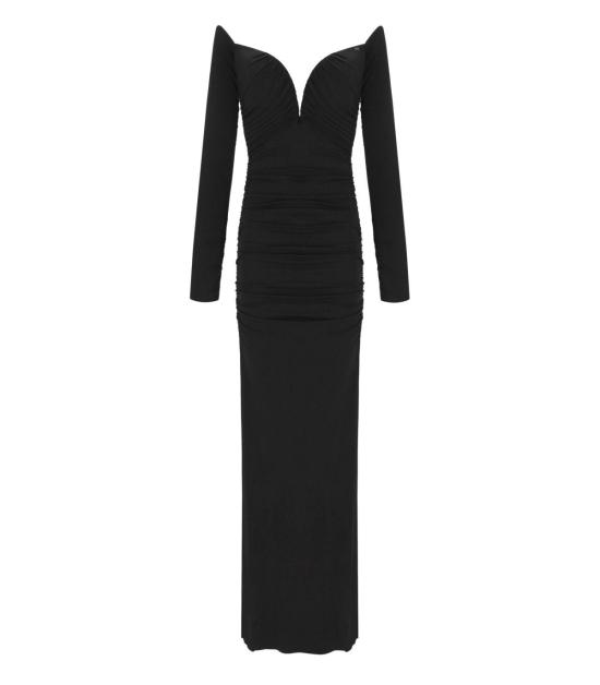 26SS 엘리자베타프랜치 롱 원피스 ABR1061E2 110 40 Black