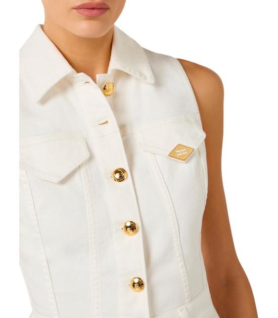 26SS 엘리자베타프랜치 점프수트 TJ45N61E2 360 40 Ivory - ELISABETTA FRANCHI