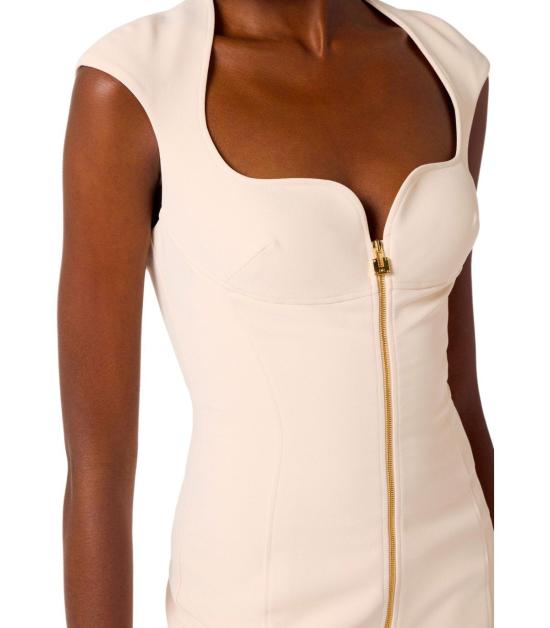 26SS 엘리자베타프랜치 숏 원피스 AB90061E2 193 40 White - ELISABETTA FRANCHI