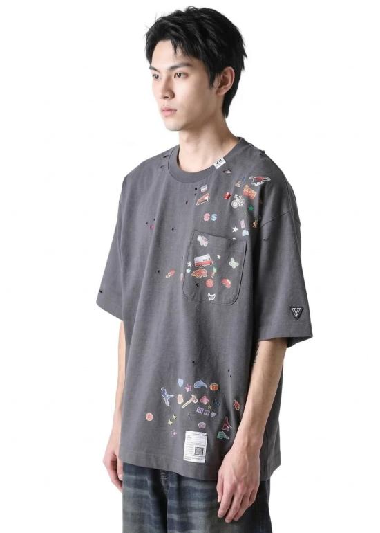 26SS 메종 미하라 야스히로 셔츠 J16TS821 BLACK - MAISON MIHARA YASUHIRO