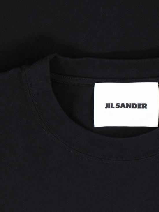 26SS 질샌더 반팔 티셔츠 J22GC0235 J20256 001 Black - JIL SANDER