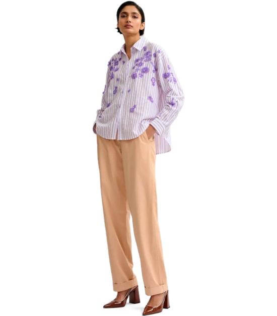 26SS 에센셜앤트워프 셔츠 JULIETA J3BG XS Lilac - ESSENTIEL ANTWERP