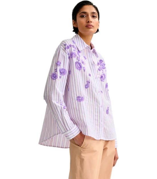 26SS 에센셜앤트워프 셔츠 JULIETA J3BG XS Lilac - ESSENTIEL ANTWERP