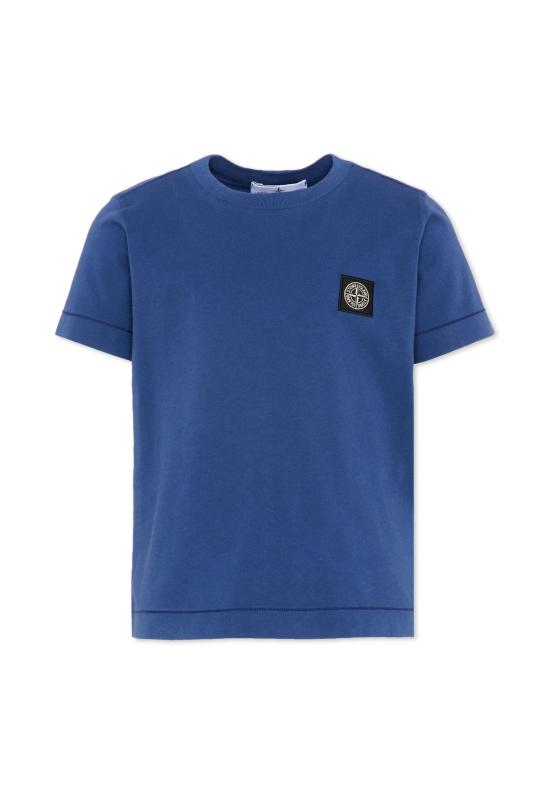 26SS [키즈] 스톤 아일랜드 티셔츠 L1S16 2100002 S0047 V0028 BLUE