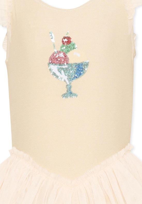 26SS [키즈] 콩제 슬래드 원피스 수영복 KS104633 ROSEWATER BEIGE - KONGES SLOEJD