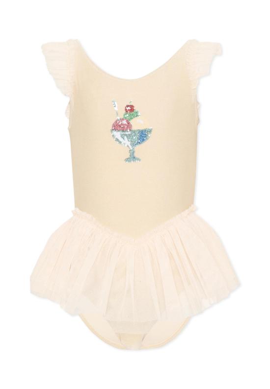 26SS [키즈] 콩제 슬래드 원피스 수영복 KS104633 ROSEWATER BEIGE