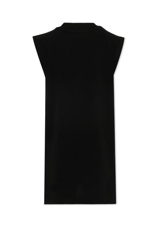 26SS [키즈] 팜앤젤스 원피스 PGDH003S26JER001 110 BLACK - PALM ANGELS