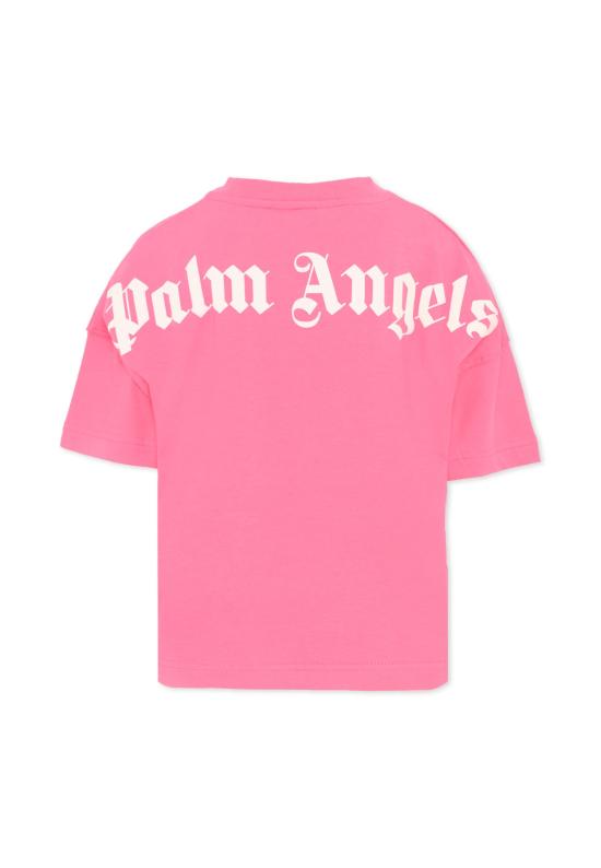 26SS [키즈] 팜앤젤스 티셔츠 PGAA001S26JER001 044 FUCHSIA - PALM ANGELS