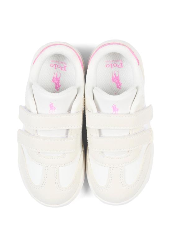 26SS [키즈] 랄프 로렌 스니커즈 RL04949102 WHITE - RALPH LAUREN