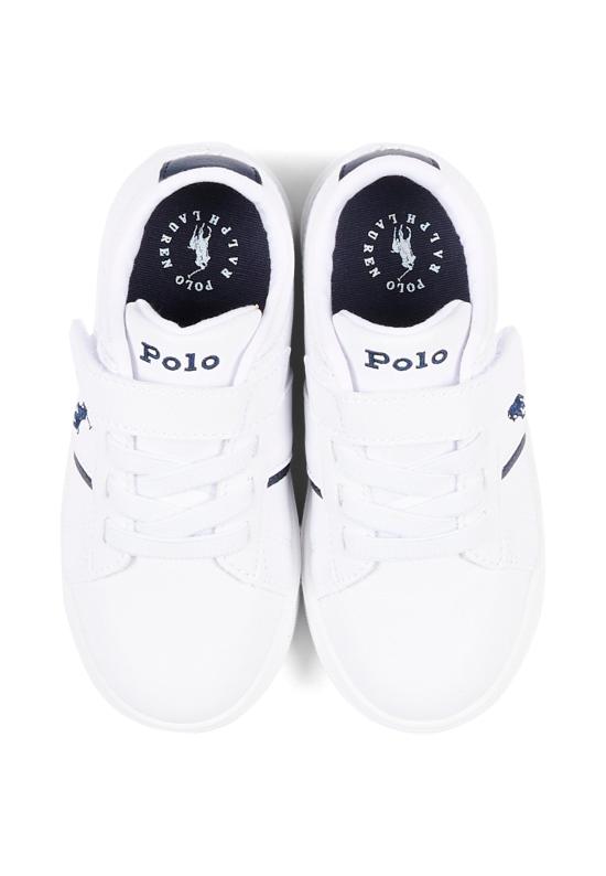 26SS [키즈] 랄프 로렌 스니커즈 RL01172100 WHITE - RALPH LAUREN