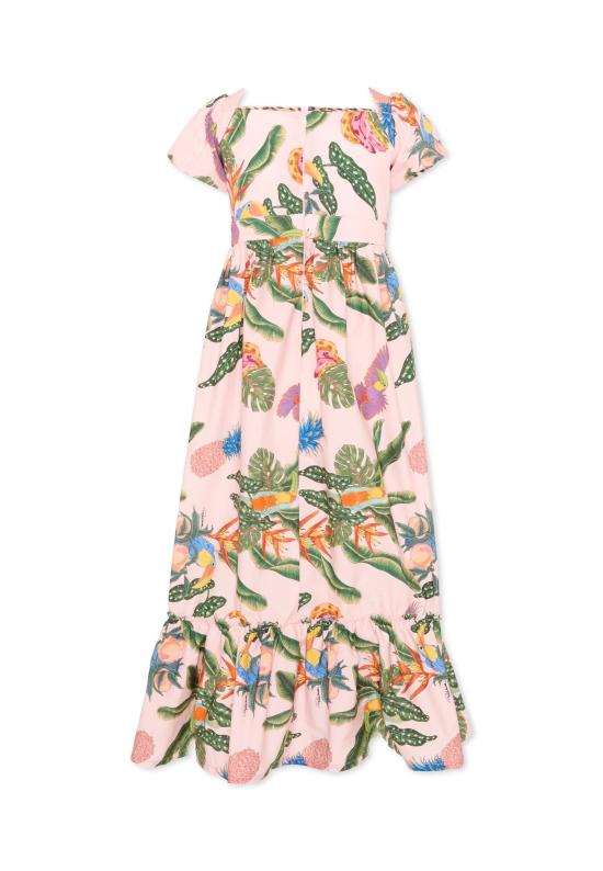 26SS [키즈] Roberto cavalli kids 원피스 CGP26038VE TROPICANA BABY ROSE PINK - OTHER BRANDS