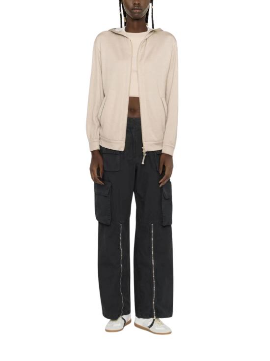 26SS 브루넬로 쿠치넬리 모닐리 지퍼루프 집업 MD828SB806 C9066 Beige - BRUNELLO CUCINELLI