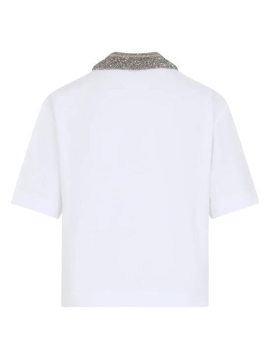 26SS 브루넬로 쿠치넬리 반팔 티셔츠 M0T63EJ105 C6159 White - BRUNELLO CUCINELLI