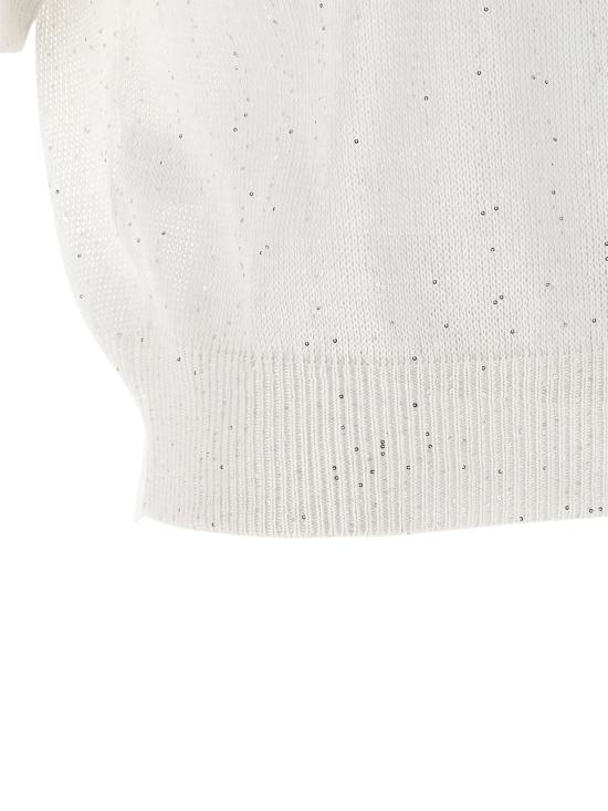 26SS 브루넬로 쿠치넬리 반팔 티셔츠 MDT746400 C159 White - BRUNELLO CUCINELLI