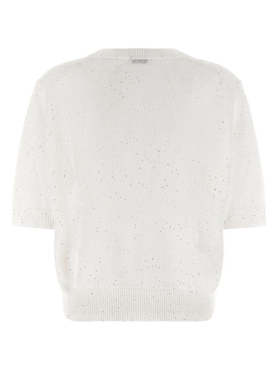 26SS 브루넬로 쿠치넬리 반팔 티셔츠 MDT746400 C159 White - BRUNELLO CUCINELLI