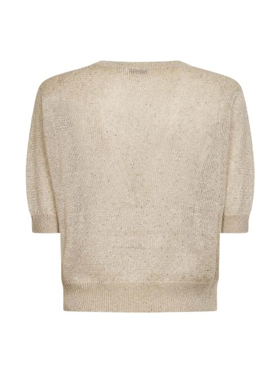 26SS 브루넬로 쿠치넬리 반팔 티셔츠 MDT746400 C8925 Beige - BRUNELLO CUCINELLI