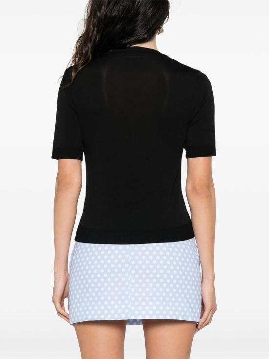 25SS 에르마노 피렌제 반팔 티셔츠 D46EL034APEE3 MF184 Black - ERMANNO FIRENZE