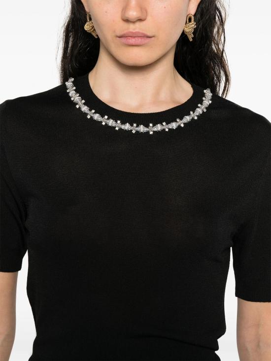 25SS 에르마노 피렌제 반팔 티셔츠 D46EL034APEE3 MF184 Black - ERMANNO FIRENZE