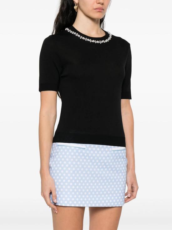 25SS 에르마노 피렌제 반팔 티셔츠 D46EL034APEE3 MF184 Black - ERMANNO FIRENZE