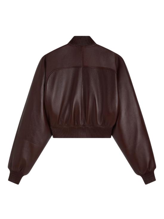 26SS 피비 파일로 가죽 자켓 AV74LE3520 219WI Red - PHOEBE PHILO