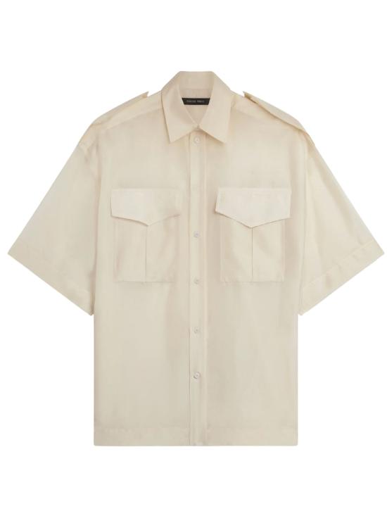 26SS 피비 파일로 셔츠 DC125SE3515 102VA Cream