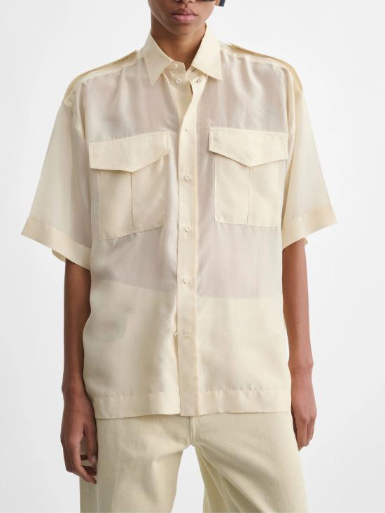 26SS 피비 파일로 셔츠 DC125SE3515 102VA Cream - PHOEBE PHILO