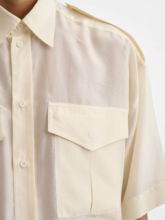 26SS 피비 파일로 셔츠 DC125SE3515 102VA Cream - PHOEBE PHILO