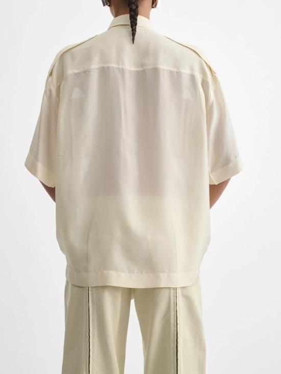 26SS 피비 파일로 셔츠 DC125SE3515 102VA Cream - PHOEBE PHILO