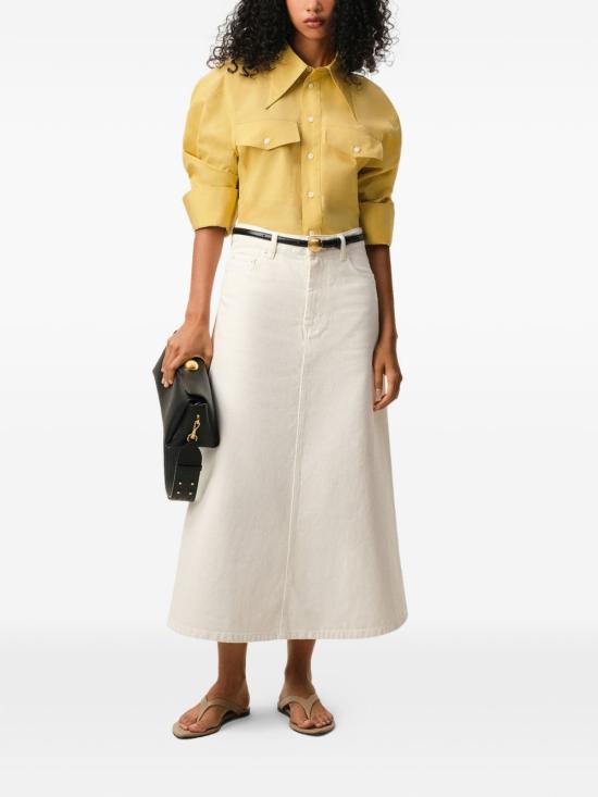 26SS 아미 셔츠 FSH807 CO0063A020 Yellow - AMI