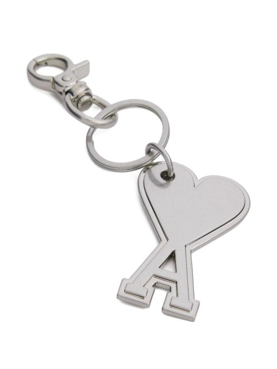 26SS 아미 하트 로고 키링 UKR906 369905 Silver - AMI