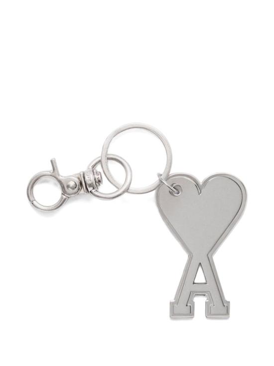 26SS 아미 하트 로고 키링 UKR906 369905 Silver - AMI