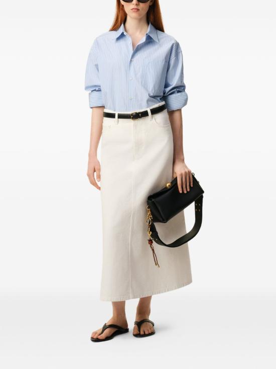 26SS 아미 코튼 롱 스커트 FSK467 DE0126136 Beige - AMI