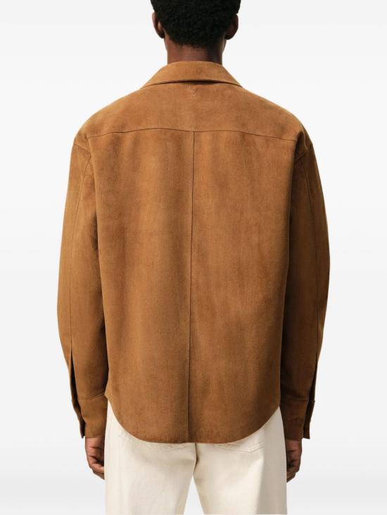 26SS 아미 셔츠 USH826 LH0059236 Brown - AMI