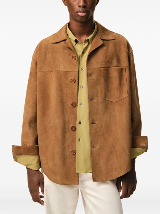 26SS 아미 셔츠 USH826 LH0059236 Brown - AMI