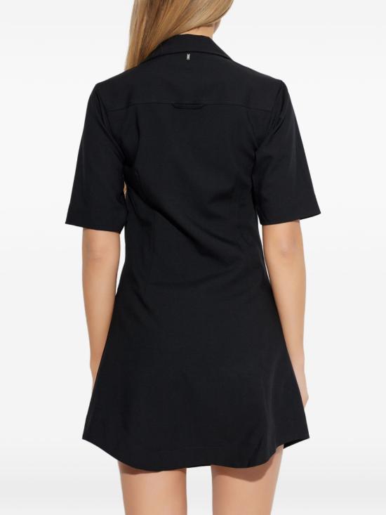 26SS 아미 미디 원피스 FDR660 WV0194001 Black - AMI