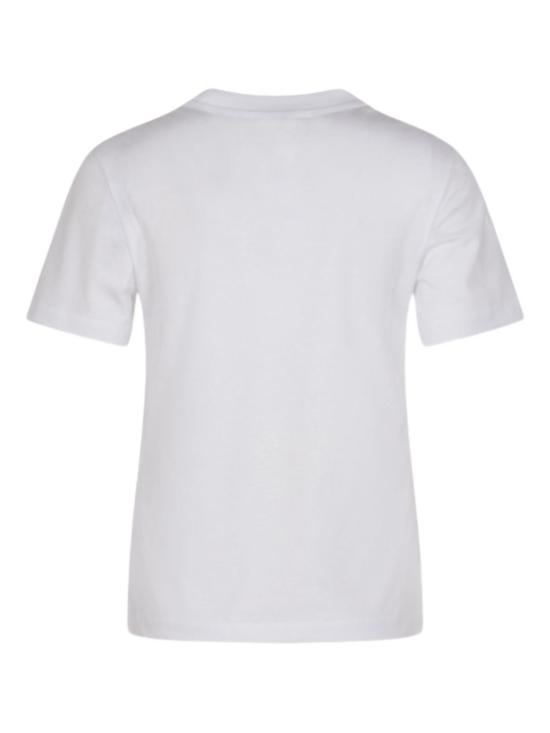 26SS 아미 스몰 하트 로고 코튼 크롭 티셔츠 FTS347 724100 White - AMI