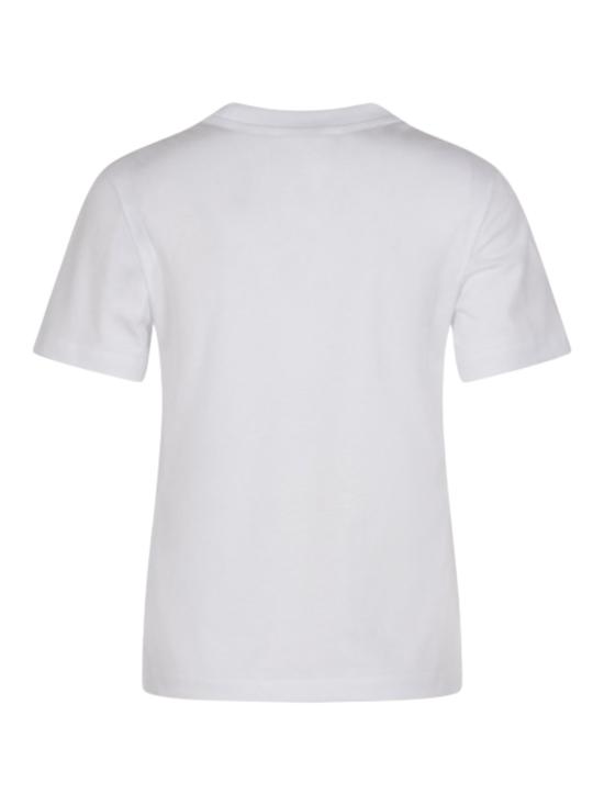 26SS 아미 스몰 하트 로고 코튼 크롭 티셔츠 FTS347 724100 White - AMI