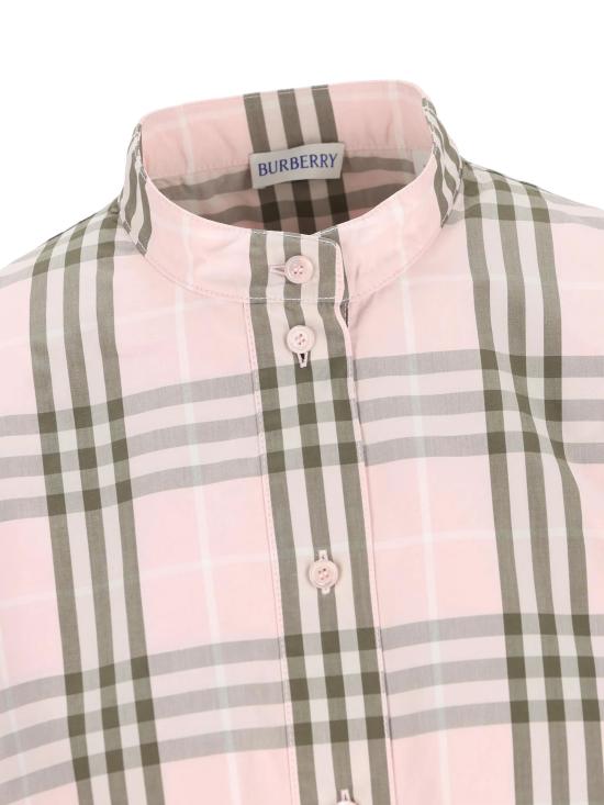 26SS 버버리 미디 원피스 8126353 A5961 Pink - BURBERRY